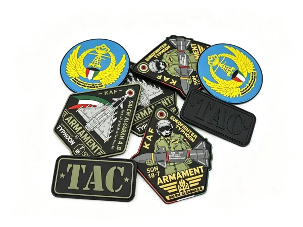 Rubber Patch Custom Logo 3D PVC Patch Personalized Logo Sew on Labels