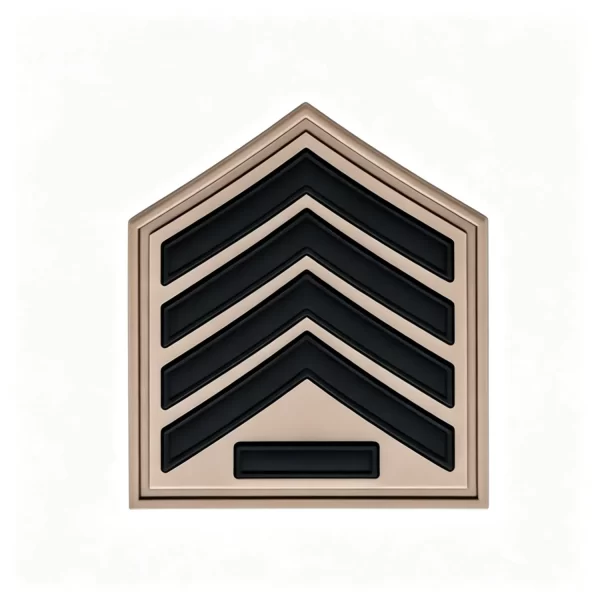 in Stock Durable Customize Rubber Patches 2D Brown Saudi V-Shaped Soft PVC Rubber Badge for Uniform Clothes