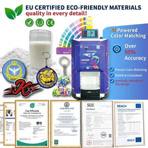 EU CERTIFIED ECO-FRIENDLY MATERIALS EU CERTIFIED ECO-FRIENDLY MATERIALS