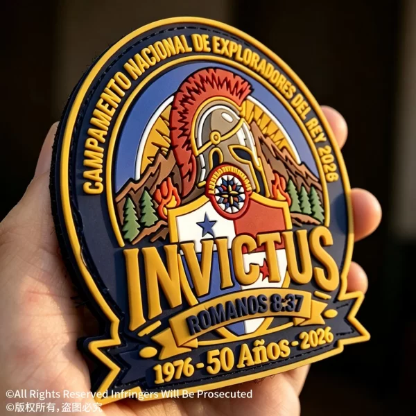 Factory Patches Custom Logo Embossed Patch Silicone PVC 3D Soft Rubber Patches