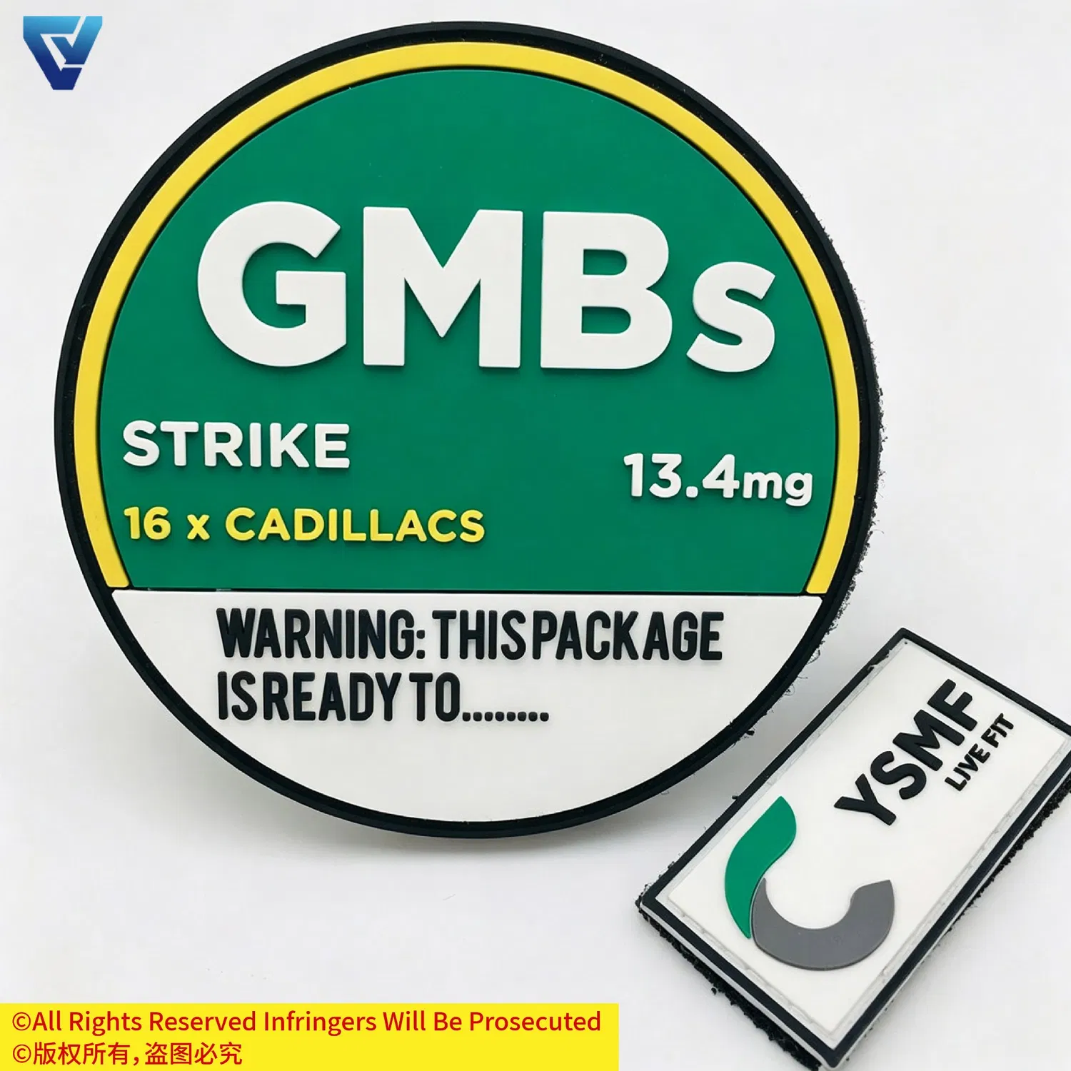 Low-MOQ-Clothes-3D-Soft-Silicon-Rubber-Logo-Patches-Custom-PVC-Patch Army-075 -3 Low MOQ Clothes 3D Soft Silicon Rubber Logo Patches Custom PVC Patch
