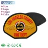 Custom PVC Patch 3D Eco-Friendly Embossed Logo 2D Soft Rubber Badges Patches
