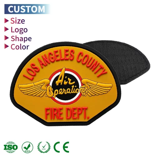 Custom-PVC-Patch-3D-Eco-Friendly-Embossed-Logo-2D-Soft-Rubber-Badges-Patches Air Force - 100 Custom PVC Patch 3D Eco-Friendly Embossed Logo 2D Soft Rubber Badges Patches