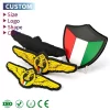 Factory Rubber Patch Custom Logo Saudi 2D 3D Embossed PVC Patches