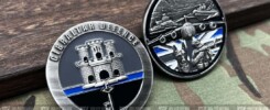 Gibraltar Defence Police Challenge Coin