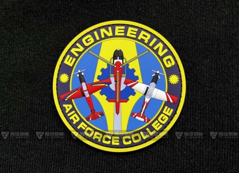 Malaysia Air Force College Engineering Pvc Patches