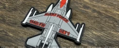 Pvc Rubber 3D Aircraft Force Patch