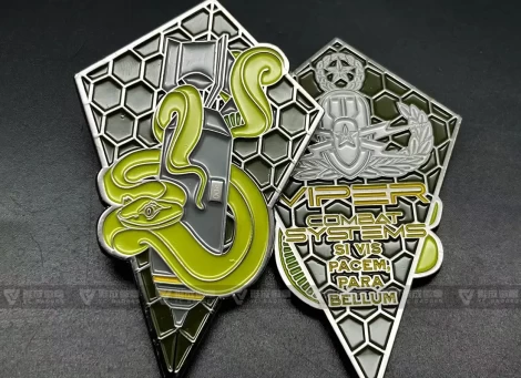 Viper Combat Systems Challenge Coins